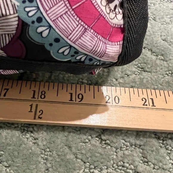 LESPORTSAC weekender carryon travel large duffle multi print - Picture 6 of 13